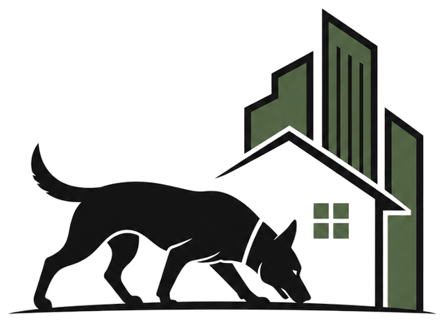 Nosy Mold Dog logo symbol